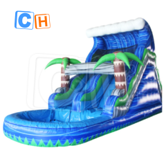 CH Inflatable Water Slides Commercial Blow Up Colorful Jumping Castle Home Backyard Inflatable Slide For Kids Water Slide