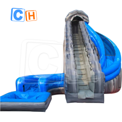 CH Commercial Popular Customized Inflatable Park Water Slide Adult Size Inflatable Water Sides With Pool For Sale