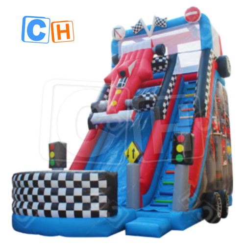 CH High Quality Large Bouncy Jumping Castles Slides Bounce Car Playground Big Commercial Kids Inflatable Slides For Sale
