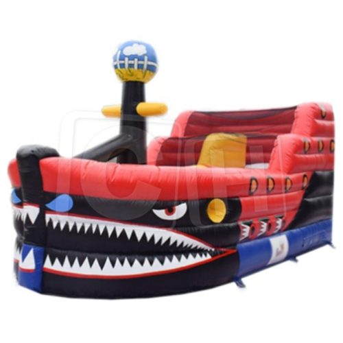Hot Sale Pirate Inflatable Bounce House With Slide, China Pirate Ship Inflatable Rental ,Inflatable Pirate Ship With A Dry Slide