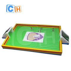 CH Games Inflatable Soap Football Field Inflatable Soccer Field Inflatable Football Field For Sale