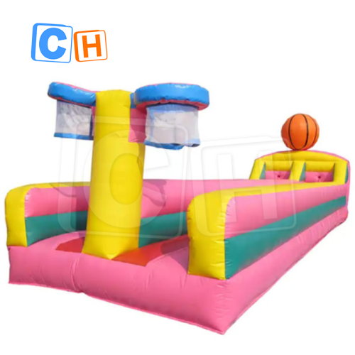 CH Customized Inflatable Runway Shooting Game Inflatable Two-Player Interactive Game Adult Inflatable Shooting Game