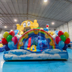 CH Commercial Inflatable Combo Bouncer For Kids,Kids Inflatable Bounce House With Slide Combo For Sale