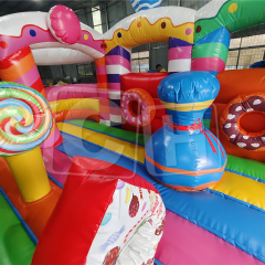 CH New Design 2024 Popular Commercial Cheap Combo Inflatable Jumping Inflatable Bouncy Castle Combo Jumper