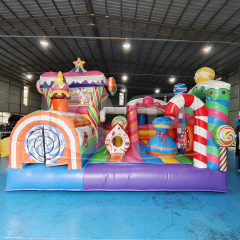 CH New Design 2024 Popular Commercial Cheap Combo Inflatable Jumping Inflatable Bouncy Castle Combo Jumper