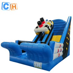 CH Customized Design Inflatable Ship Slide For Rental, Outdoor Use Inflatable Boat Slide For Commercial Use
