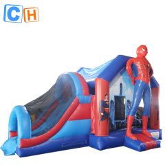 CH Commercial Super Hero Bounce House Water Slide Good Quality Inflatable Bouncy Castle Wet or Dry Inflatable Bounce House Combo