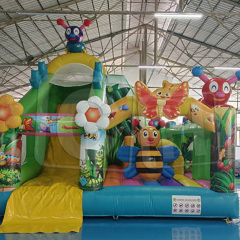 CH New Design Inflatable Fun City Outdoor Amusement Park Equipment Inflatable Playground Jumping Castle Combo Slide For Sale