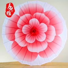 ダンスの傘の技術の傘のパフォーマンスの小道具油の紙の傘の装飾的な傘古典的な花の傘シルクの傘自然な竹の