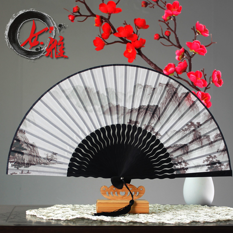 silk folding fans wholesale