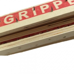 フローリングアクセサリー木製カーペットグリッパー-25 mm幅の木製の爪
