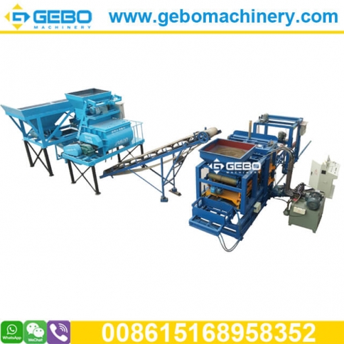 QT4-15 automatic hydraulic cement solid common brick making machine, block making machine production line