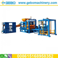 QT4-15 automatic hydraulic cement solid common brick making machine, block making machine production line