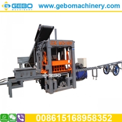 QT3-20 hydraulic stock standard brick making machine, hollow block moulding machine