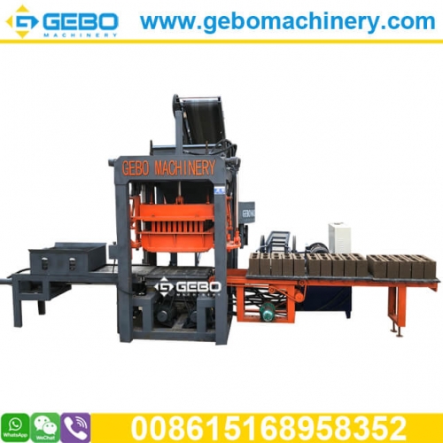 QT3-20 hydraulic stock standard brick making machine, hollow block moulding machine