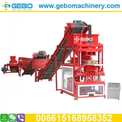 QT2-10 Fully Automatic Hydraulic Interlocking Soil Eco Brick Making Machine