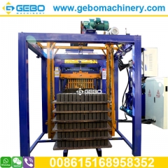 Qt4-18b Hydraulic Fully Automatic Concrete Block Molding Machine Automatic Brick Making Machine