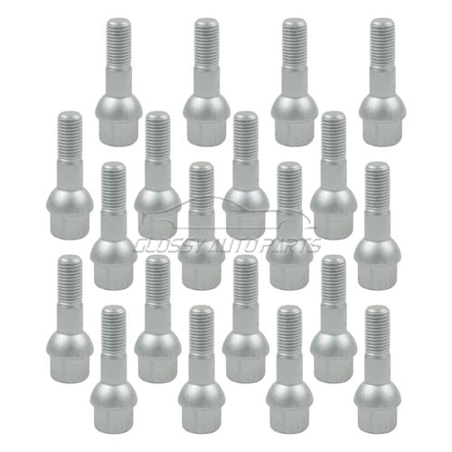 Wheel bolt 20 pcs For Mercedes 0009904807 2034010270 2024000070 1244000170 1244000470 1264000070