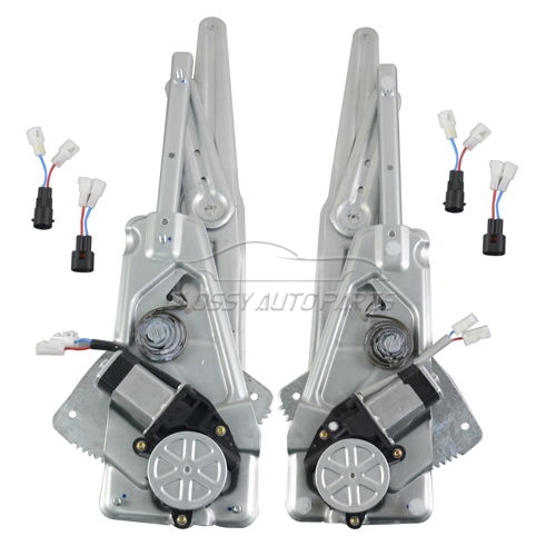 Front Left+Right Window Regulator For Renault Twingo I Box C06 1.2 S063 S064 S066 S068 8200051780 8200051779