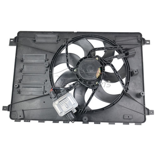 Engine Cooling Fan Assembly w/Module For Land Rover LR2 LR002661 LR006992 LR011906 LR020620 LR026078