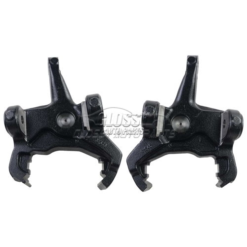 Pair Steering Knuckle For Chevrolet 75-91 Chevy C30 2WD SE701000 C3500 Drop Lowering Spindles