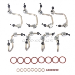 Fuel Injector Install Kit 8C3Z9229A AP0027 1855644C3 For Ford Auto Accessories Fuel Injector + O‑ring + Gasket Set