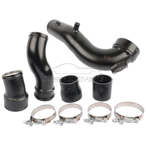 Charge Pipe+ Boost Pipe Cooling Kit For BMW 535i 640i 740Li F10 F12 F13 3.0L N55