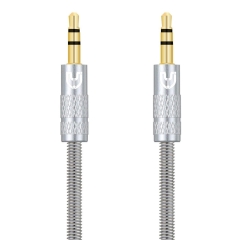 Classical Aluminium Spring Audio Cable HS012