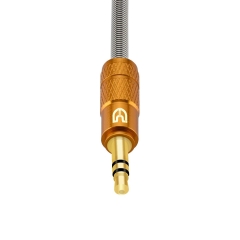 Classical Aluminium Spring Audio Cable HS012