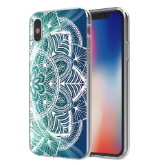 Exquisite Pattern Transparent Bumper TPU Case