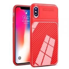 New Design Carbon Fibre TPU Gel Case for Samsung and iPhone X