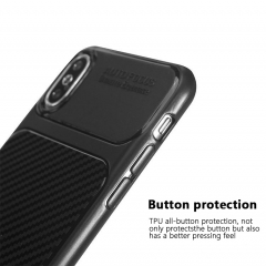 New Design Carbon Fibre TPU Gel Case for Samsung and iPhone X