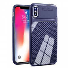 New Design Carbon Fibre TPU Gel Case for Samsung and iPhone X