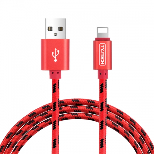 Snake Pattern Weaving Coating 2A USB Charging Cable