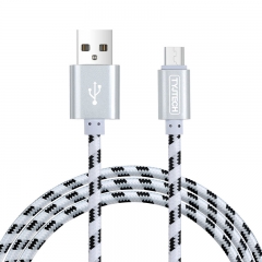 Snake Pattern Weaving Coating 2A USB Charging Cable