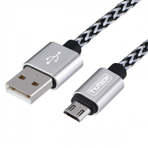 Classical Nylon Weaving 2A USB Charging Cable