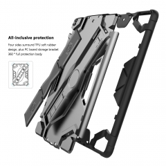 3 in 1 Multi-functional Armour Tablet PC Case For iPad Samsung