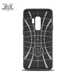 Brave Armor Magnetic Car Mount Phone Case For Samsung S9
