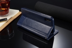 Spliced Leather Pattern Classcial Wallet Leather Case