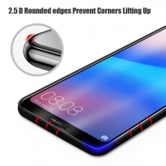 Huawei P20 Lite 5D Curved Full Screen Tempered Glass Protector