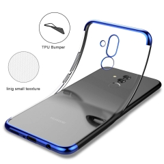 Ultrathin Electroplating Bumper Transparent TPU Phone Case