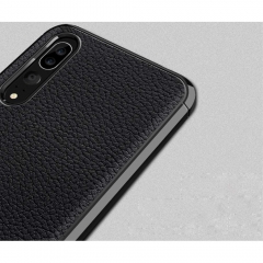 Rugged Armor Litchi Leather Striae TPU Phone Case