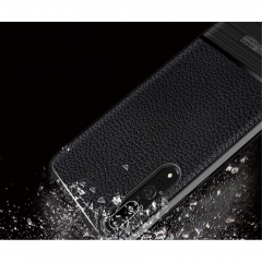 Rugged Armor Litchi Leather Striae TPU Phone Case