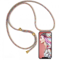 Transparent TPU Necklace Phone Case with Cord Straps Premium lanyard case handykette