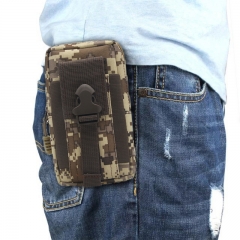 Camo Outdoor Tactical Waist Phone Pouch Bag