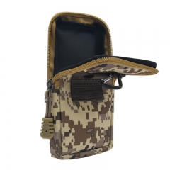 Camo Outdoor Tactical Waist Phone Pouch Bag