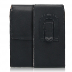 Vertical PU Leather Waist Belt Clip Pouch Case