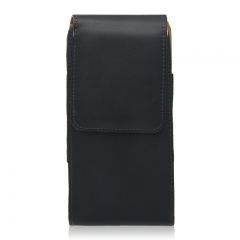 Vertical PU Leather Waist Belt Clip Pouch Case