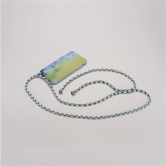 Watercolor Lanyard Phone Case with Straps