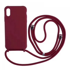 Crossbody cord strap case for iphone 12 pro max